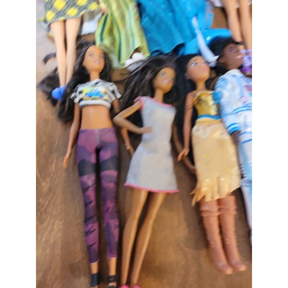 Barbie Doll Lot 16 dolls Some Disney Astronaut AA etc.... Mixed collection